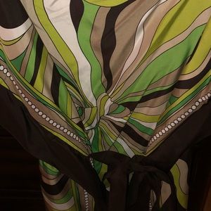 Michael Kors butterfly caftan